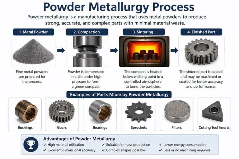 Types of Manufacturing Processes with Examples (2026 Guide)